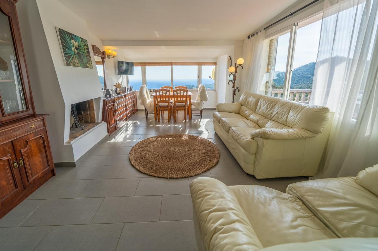 Villa Vista Lux, Piscina Privada Y Zona Exterior Con Vista Mar 滨海托萨 外观 照片