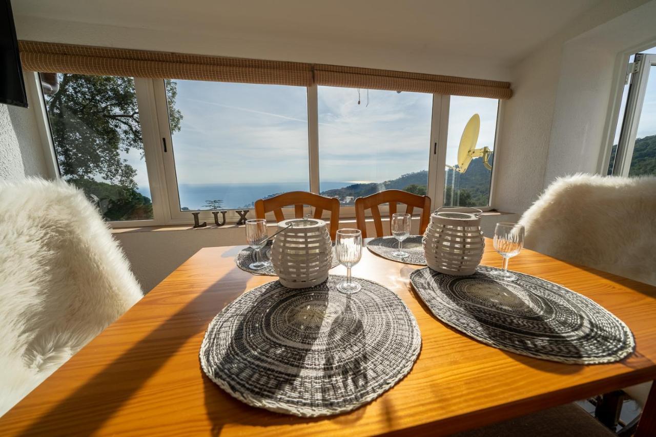 Villa Vista Lux, Piscina Privada Y Zona Exterior Con Vista Mar 滨海托萨 外观 照片