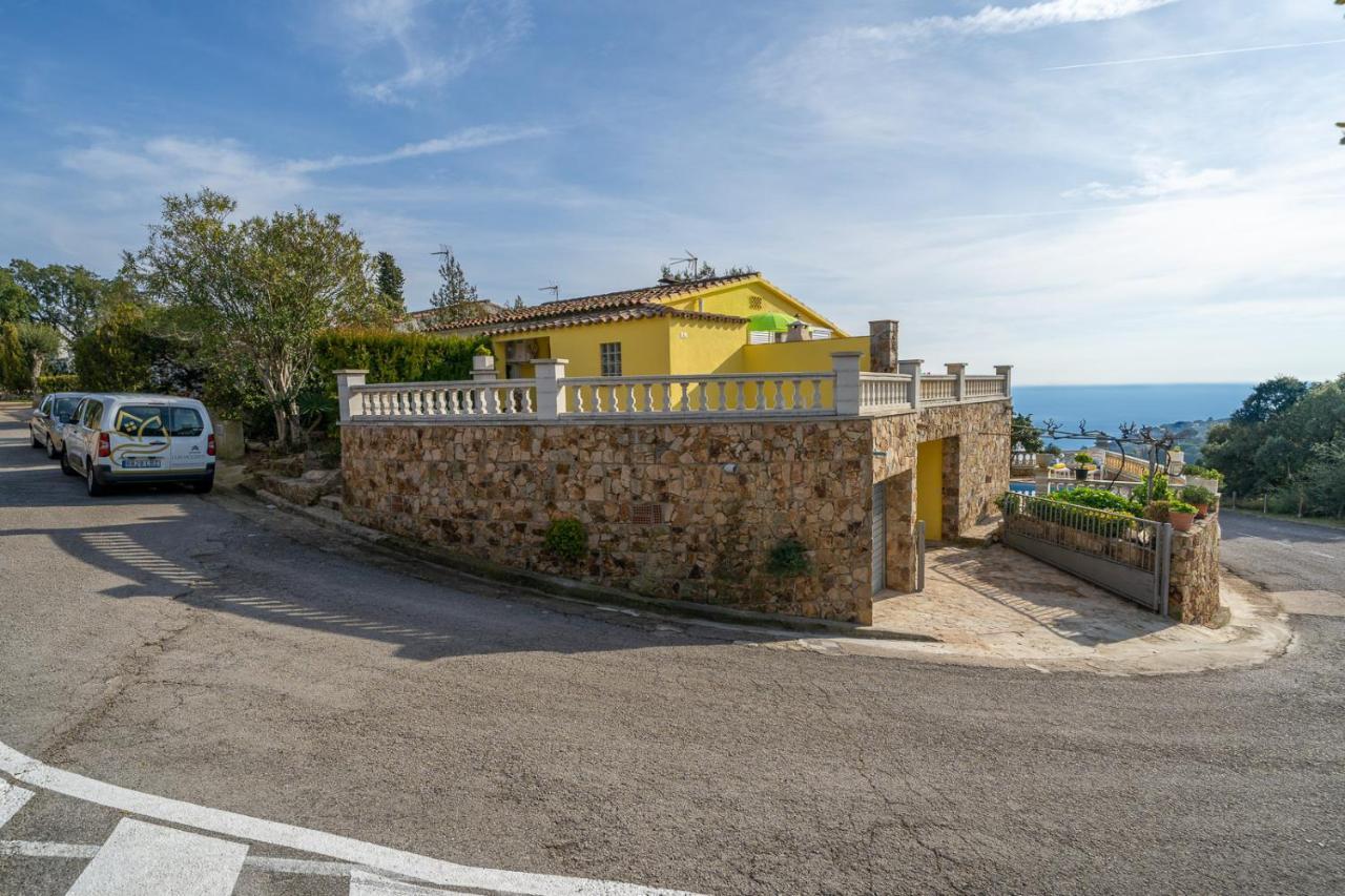 Villa Vista Lux, Piscina Privada Y Zona Exterior Con Vista Mar 滨海托萨 外观 照片